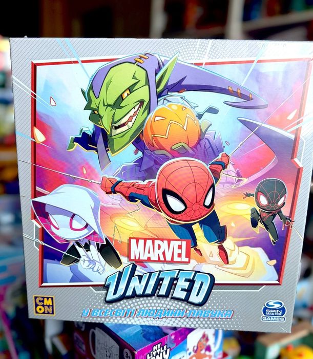 Настільна гра «Marvel United» від Geekach Games.,Марвел