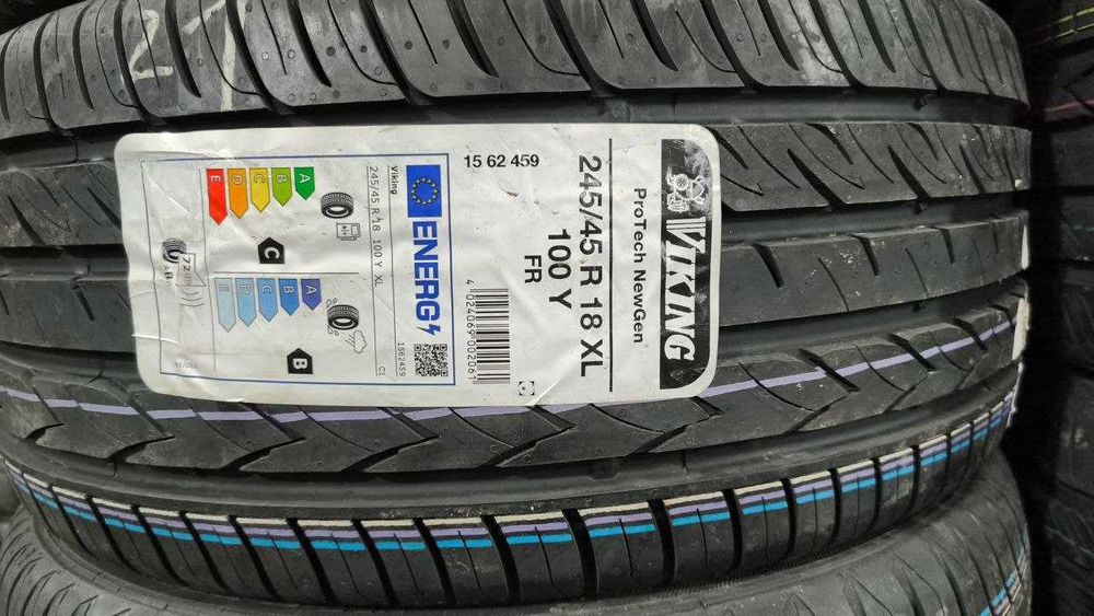 Нові шини резина літо 245/45 R18 Viking (Continental) Protech NewGen