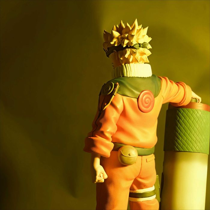 Figuras Colecionáveis Premium: Luffy, Alien, Zoro e Naruto (Pintura Manual)