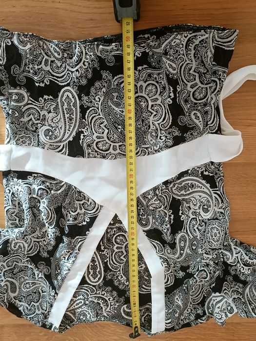Wzorzysta bluzka, top,