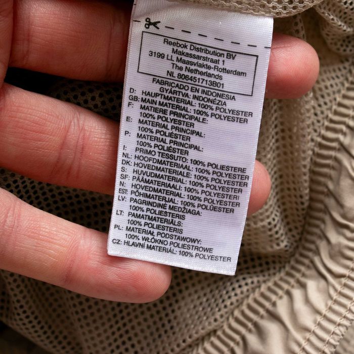 Reebok y2k wiatrówka kurtka dresowa L