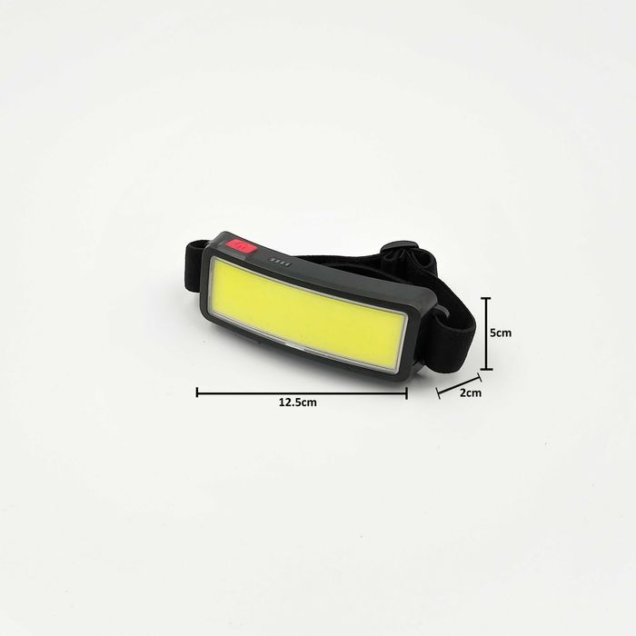Latarka czołowa robocza led akumulatorowa USB.