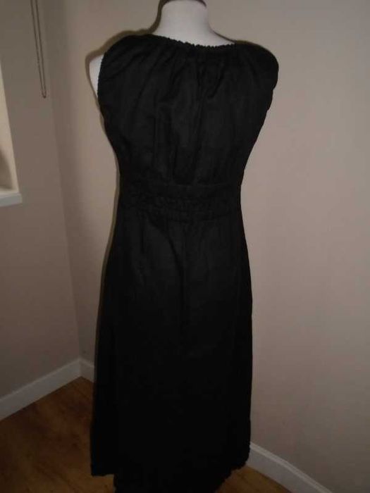 Vestido comprido preto