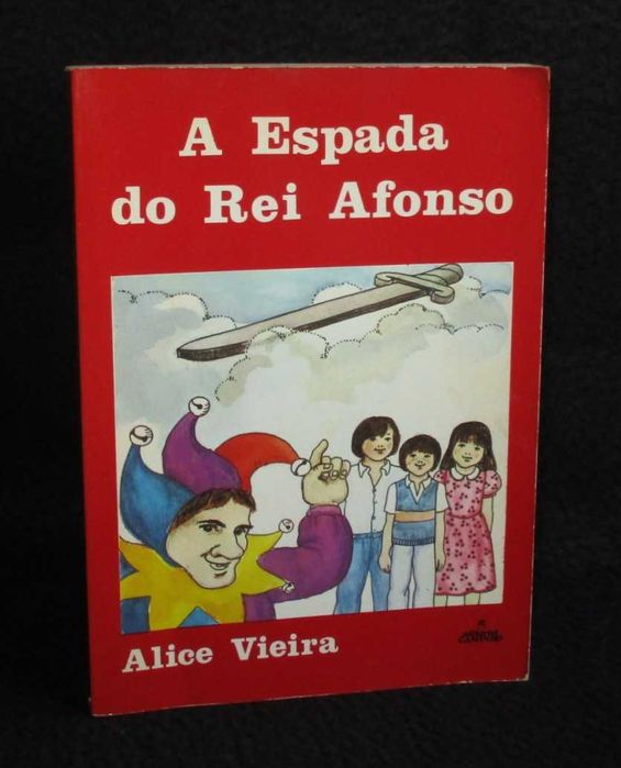 Livro A Espada do Rei Afonso Alice Vieira Ilustrado