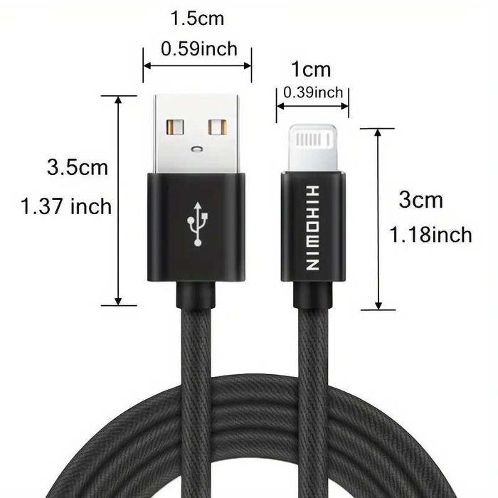 NOVO - USB Fast Charging and Data Cable for iPhone64750958494593121