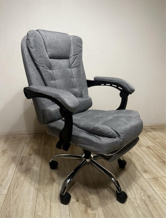 ОФІСНЕ КРІСЛО нове ‼️ з підставкою новое офисное кресло