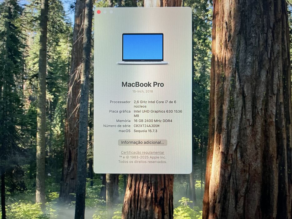 Apple MacBook Pro 15”- A1990
