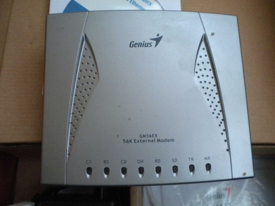 Зовнішній модем GENIUS GM56EX внешний модем на запчастини