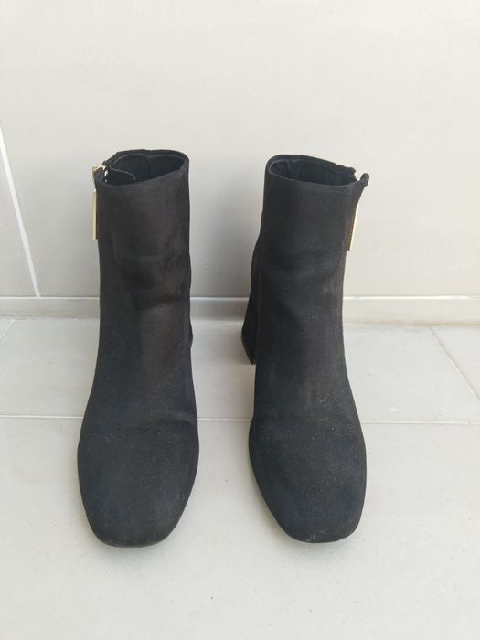 Botas Pretas salto alto Stradivarius
