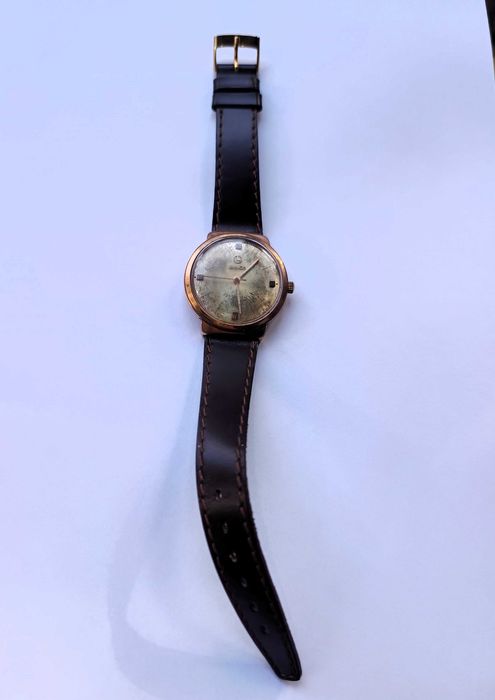 Relógio Vintage Lanco Ouro