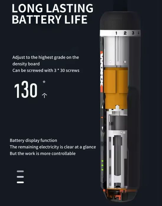 Worx  wkrętak elektryczny