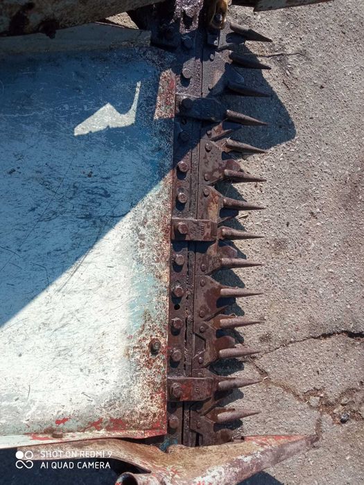 Máquina de cortar erva - pente lateral