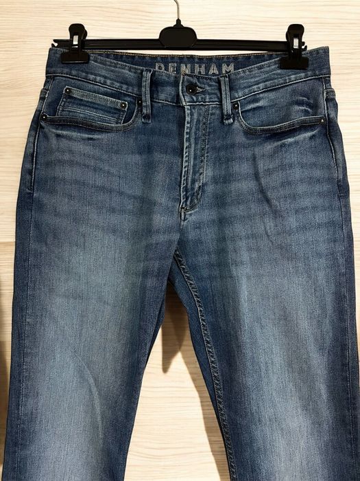 Denham Ridge roz. W32 L32 męskie dżinsy straight fit