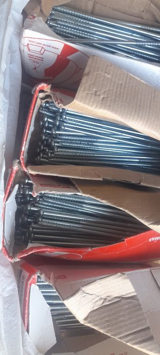 Шурупи для бетону з антикорозійним покриттям Wkręt-met WBSW-6,3x160