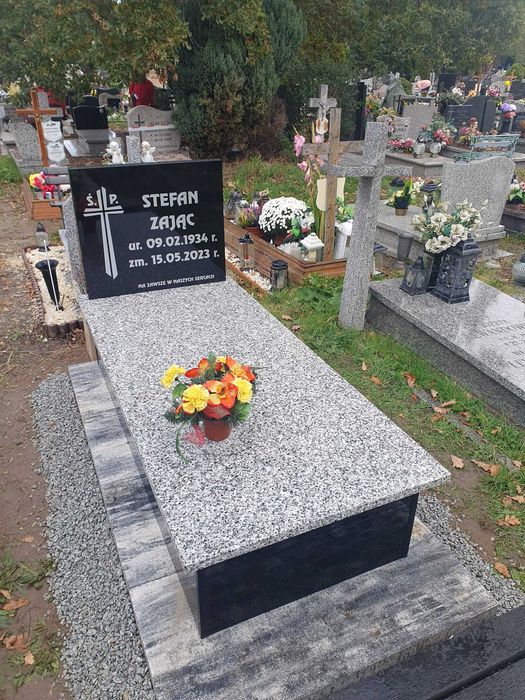 Nagrobek 3200, kompozytowo - granitowy!