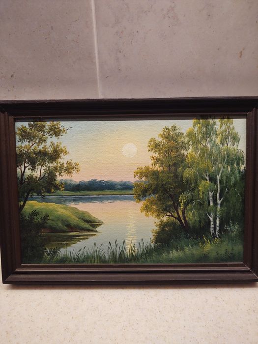 Картины авторские,ручная работа масляными красками,рамы