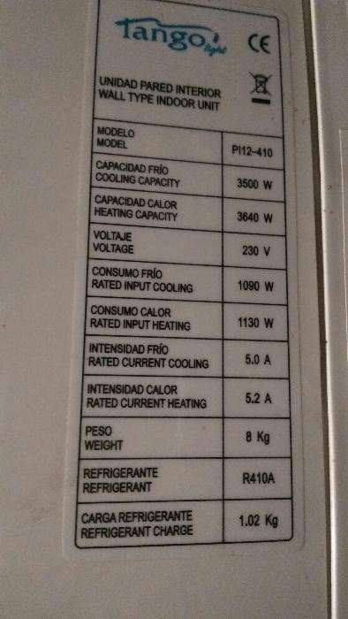 Ar condicionado TANGO
