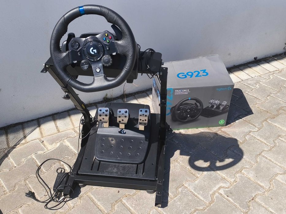 Logitech G923 com suporte