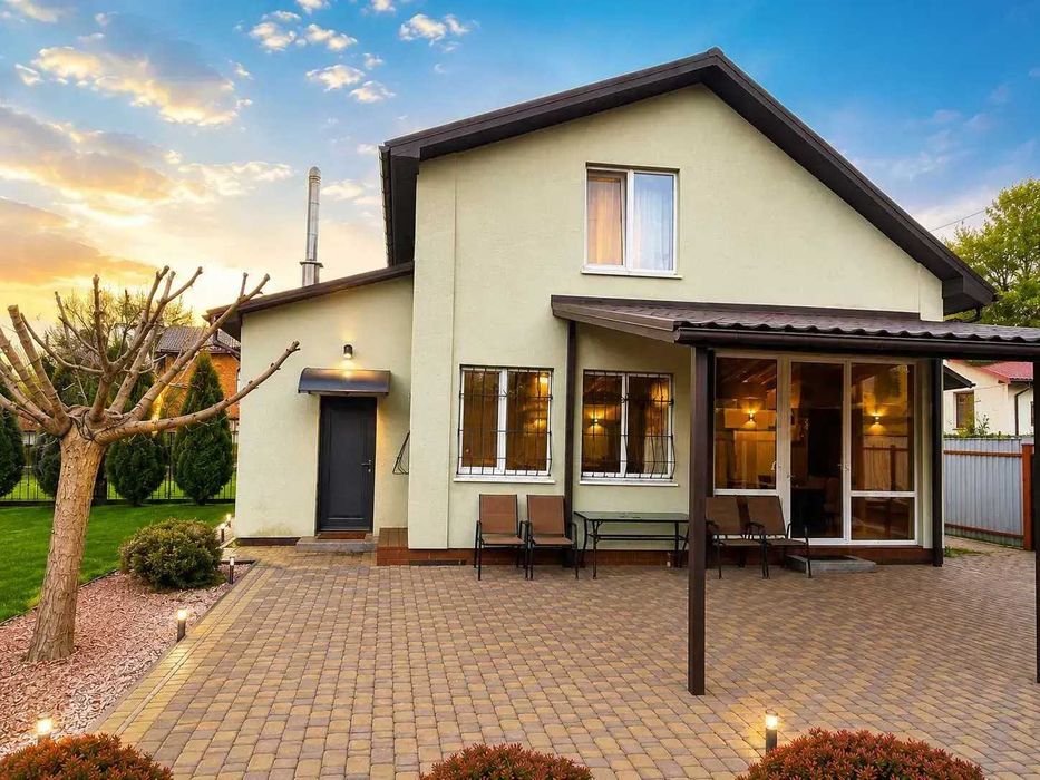 Продаж двох пов будинку у сосновому лісі 95 м2 євроремонт, цегла №20689