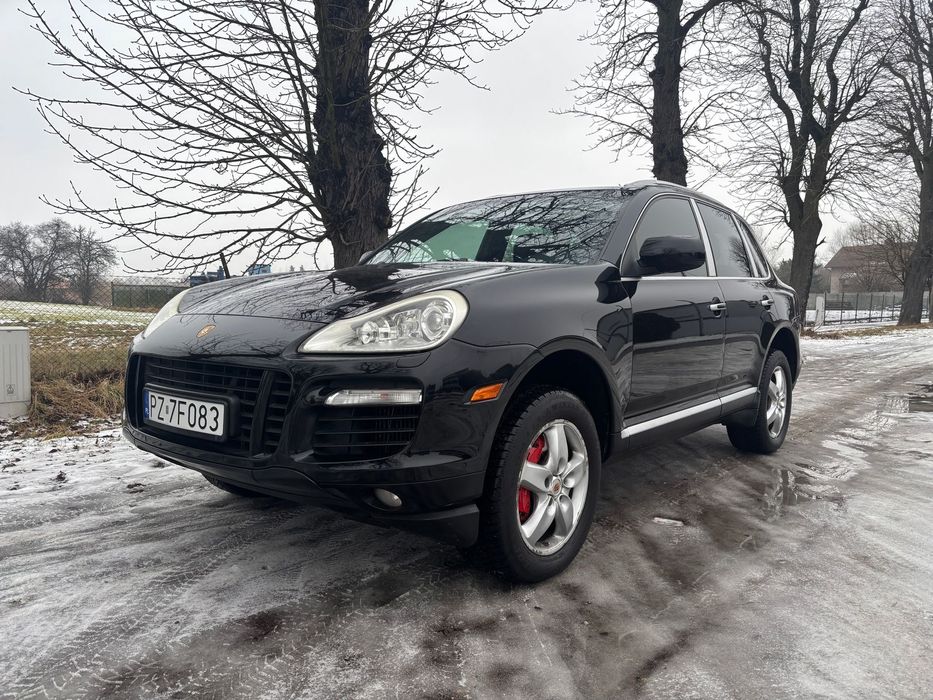 Porsche Cayenne Turbo 4.8 USB PDCC bezwypadkowy regularnie serwisowany zadbany FILM