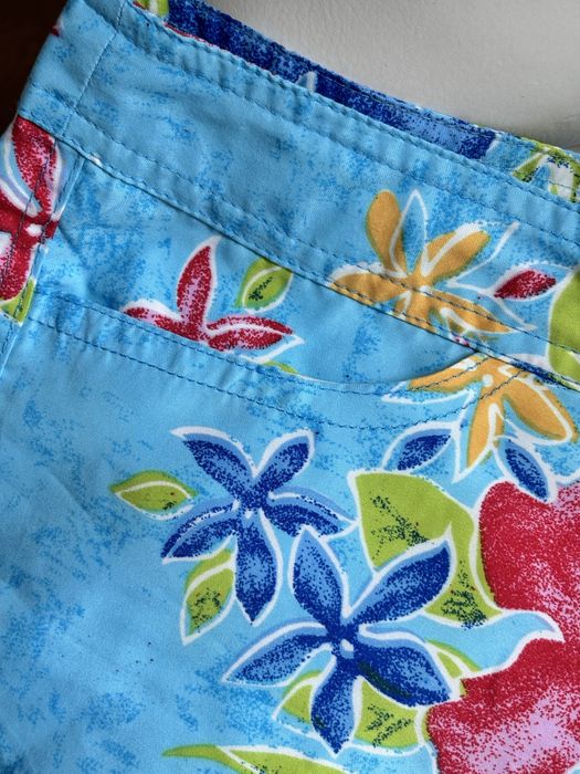Calções verão estampado flores