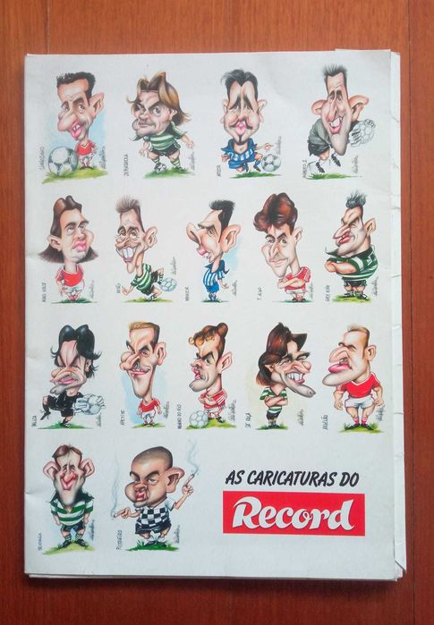As caricaturas do Record