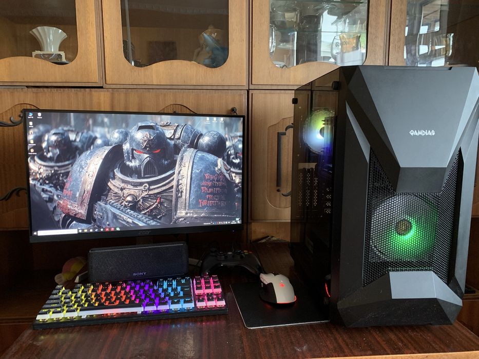 Ігровий компютер Ryzen 5 5500 rx 5700xt 8gb 32 gb оперативки