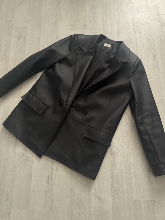 Шкіряний піджак,шкіряний жилет