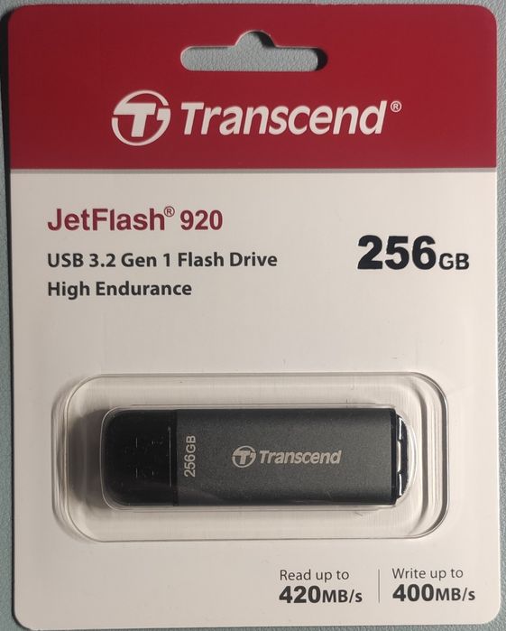 Pendrive Transcend 256GB JetFlash 920 USB 3.2 420MB/s BARDZO SZYBKI