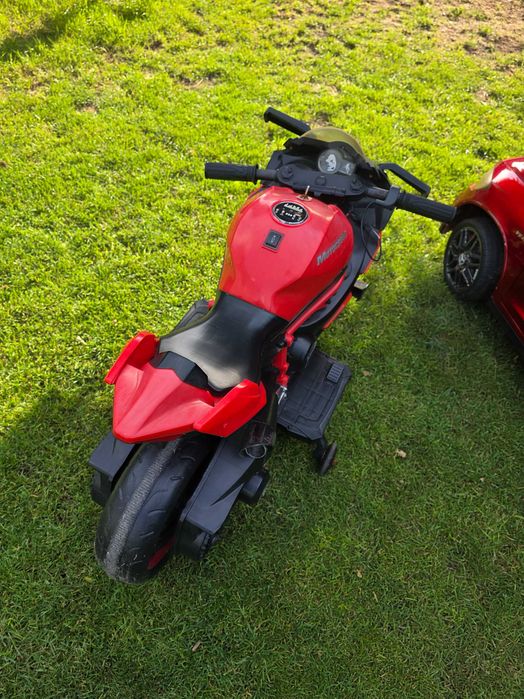 Motor i autko dla 3 latka