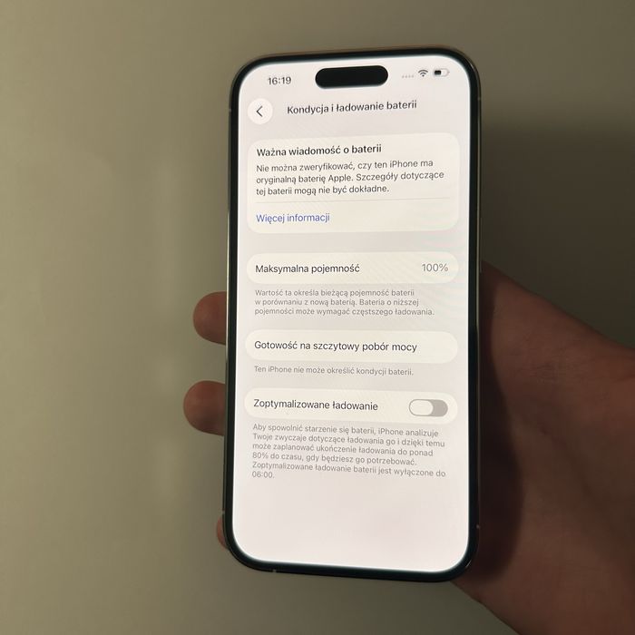 iPhone 14 Pro / 100% kondycji baterii / akcesoria