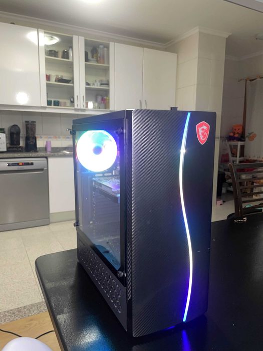 Desktop MSI King Mod Gamer I3 10100F 16gb 500gb SSD, GTX 1650 MSI