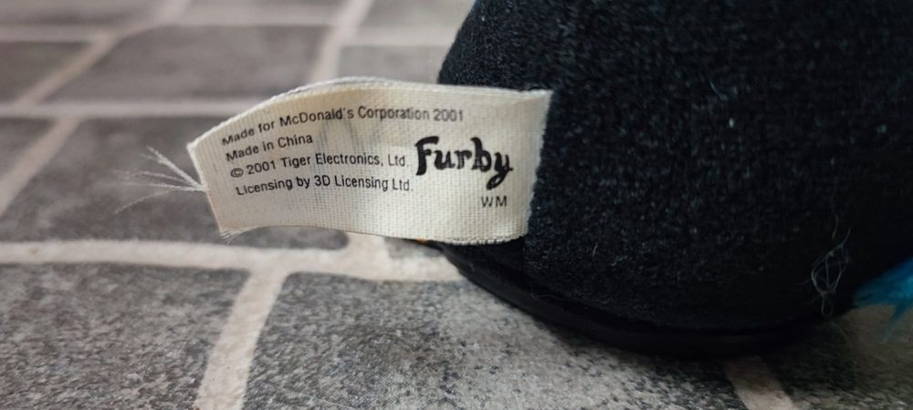 Brinquedo Furby McDonald's 2001