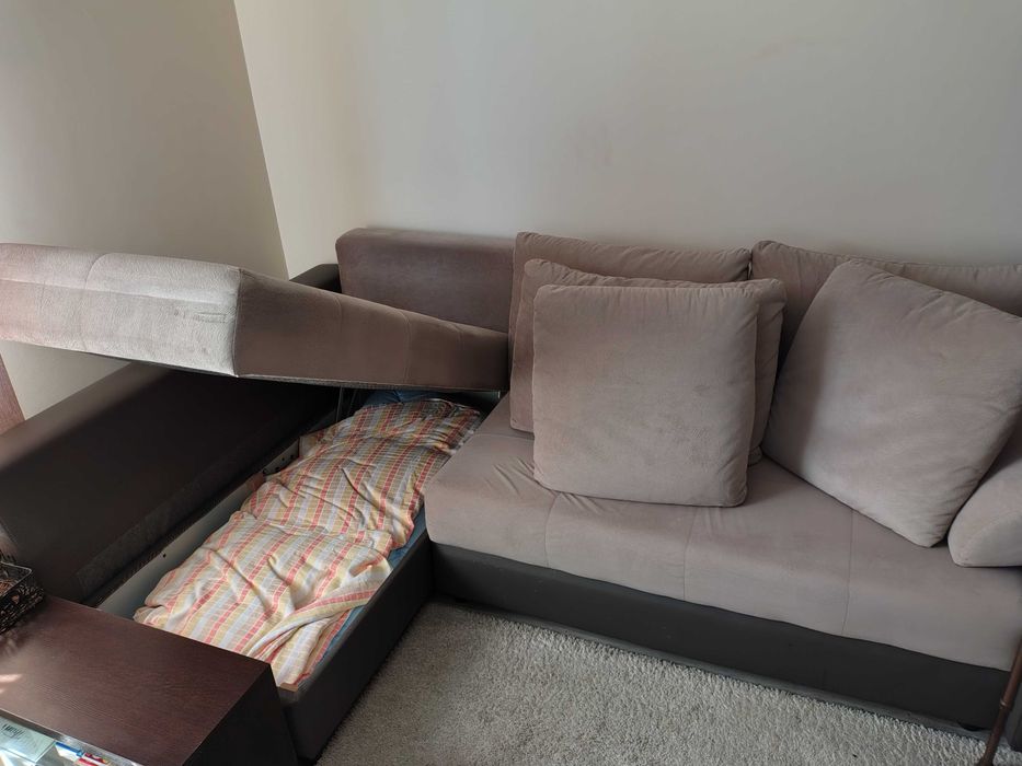 Sofa narożna w kształcie litery L