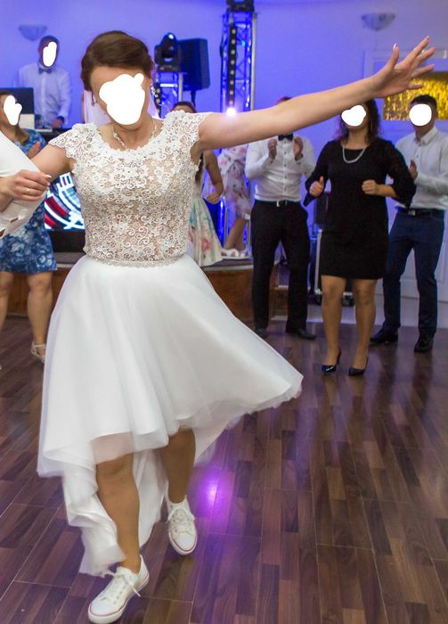 HIT!! Suknia ślubna 2 w 1