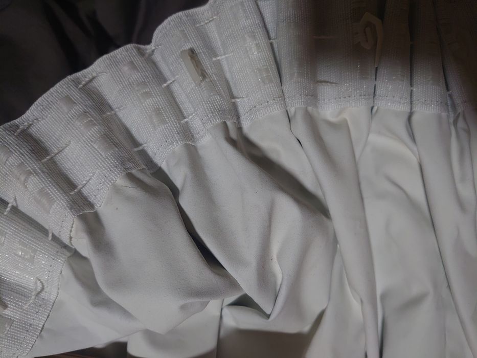 Готові штори блекаут. 2 штуки. прорезинені