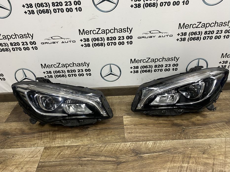 Mercedes cla w 117 клас фара права ліва рестайлінг led higt performanc