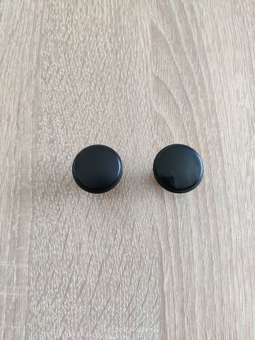 Ручки кнопки меблеві металеві. Матові 2 шт.