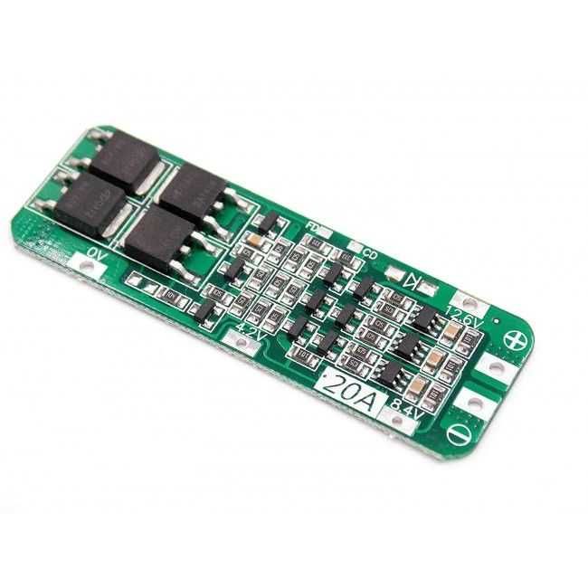 BMS 3S 20A Модуль защиты Li-Ion 18650 (плата защиты защита)