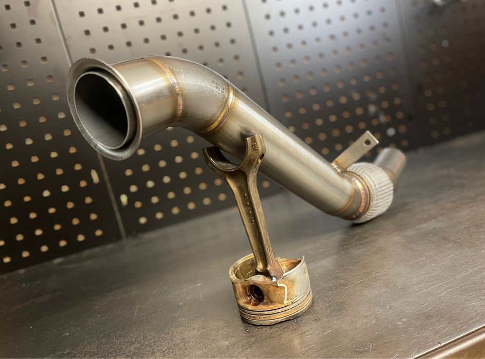 Downpipe 2,5” BMW e81, e87, e82, e88 n47