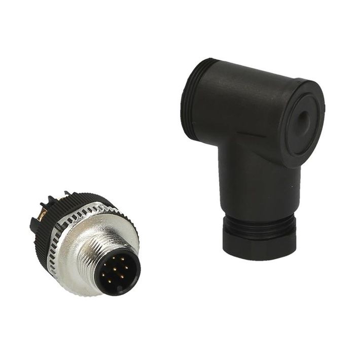 Wtyk złącze M12 8pinów wykrywacz Simplex legend itp