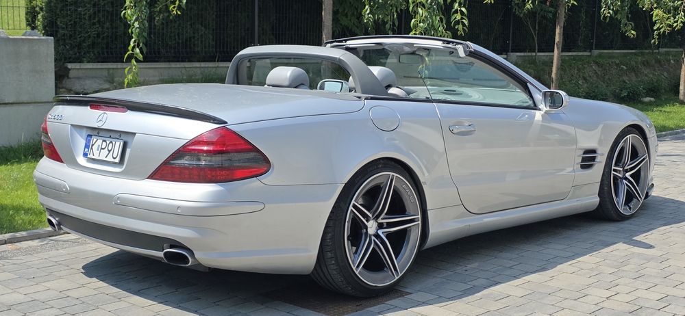 Mercedes r230 SL500 zamiana za r107