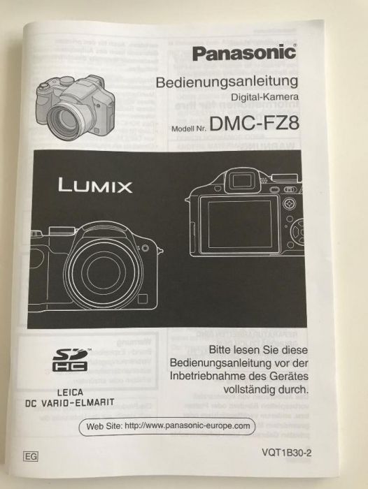 aparat panasonic lumix dmc-fz8