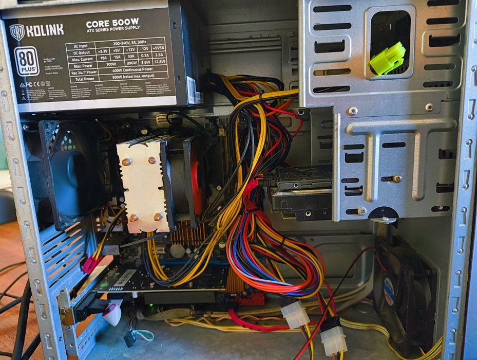 Computador Completo + Monitor + Impressora HP (Tinteiros Cheios) + SSD