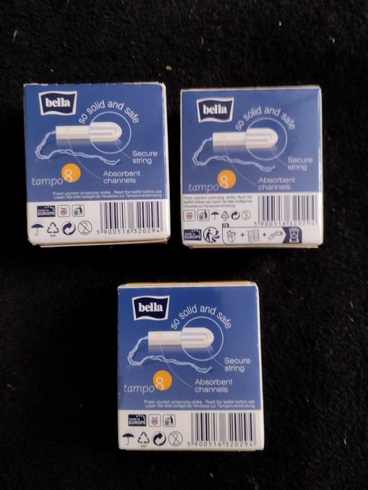 Tampony Bella Tampo regular tampony higieniczne 8szt x 3opak = 24 szt