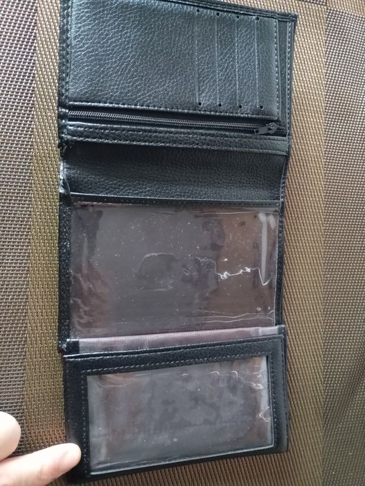 Carteira com porta moedas