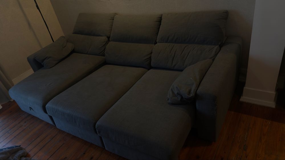 Sofá com 3 chaise longue