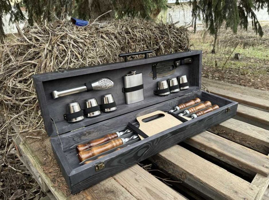 Супер шашличні набори для пікніку! Найкращий подарунок чоловікам!