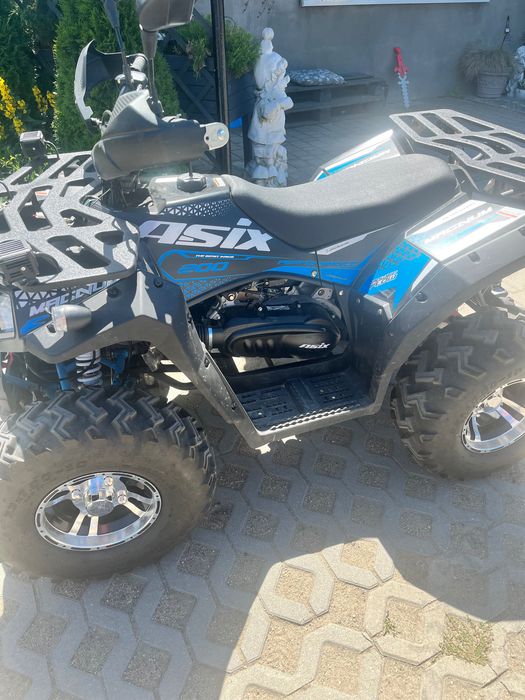 Quad 250 zarejestrowany
