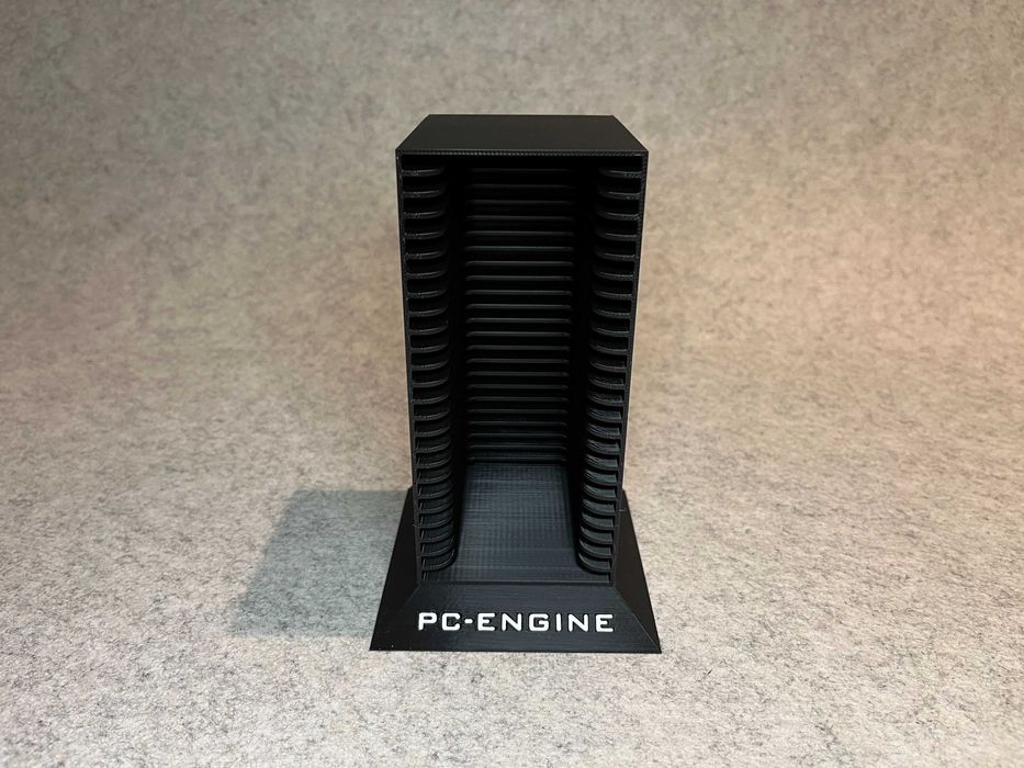 Stojak podstawka na 25 gier HU-card do konsoli PC-Engine
